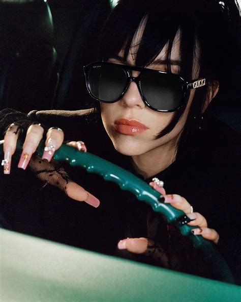 Billie Eilish Gucci glasses